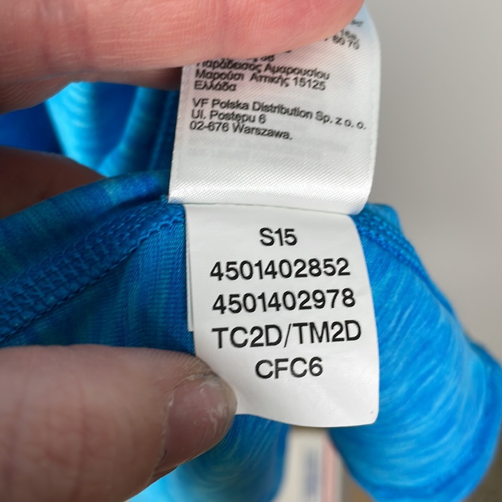 North Face dahlia athletic dress - blue - XS - Picture 9 of 10